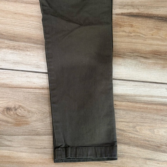 Zadig & Voltaire Olive Green Pants with Black Logo size 12 - Picture 7 of 7